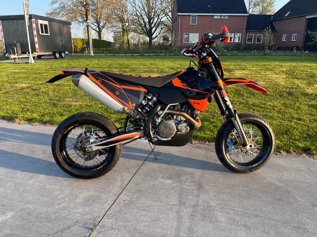 KTM 450EXC-R supemoto excel wielen nette staat, beurt gehad, Motoren, Handgeschakeld, 1 cilinder, SuperMoto, Gebruikt
