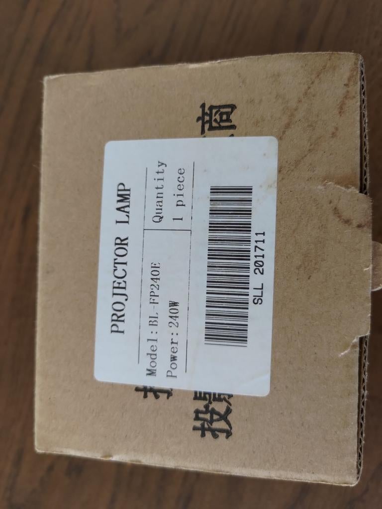 Projectorlamp BL-FP240E, Audio, Tv en Foto, Beamer-accessoires, Ophalen of Verzenden, Nieuw, Beamerlamp