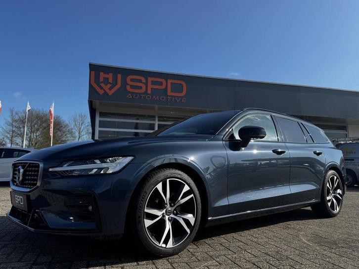 Volvo V60 2.0T4 R-Design |ACC|H&K|Carplay|LED|PDC|18'', Auto's, Volvo, Bedrijf, Te koop, V60, ABS, Adaptive Cruise Control, Airbags