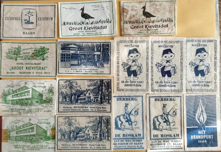 Baarn 186, Verzamelen, Suikerzakjes, Verzenden