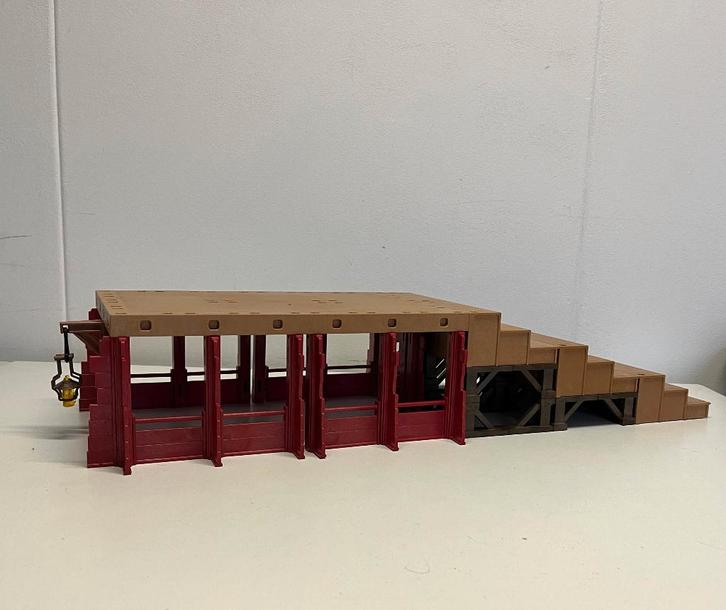 Western Onderdelen: System X "Onderbouw" Fort Farm Ranch, Kinderen en Baby's, Speelgoed | Playmobil, Gebruikt, Los playmobil, Ophalen of Verzenden