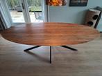 Mango Houten Eettafel Bologna Ovaal 260x120cm, Huis en Inrichting, Tafels | Eettafels, 100 tot 150 cm, 200 cm of meer, Ophalen of Verzenden