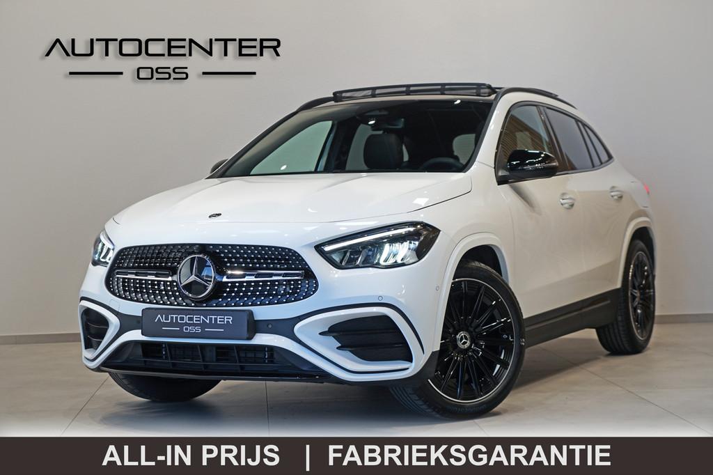 Mercedes-Benz GLA 200 AMG  PANO  ELEK.KLEP  CAMERA, 12 maanden, 15 km/l, Zwart, 4 cilinders
