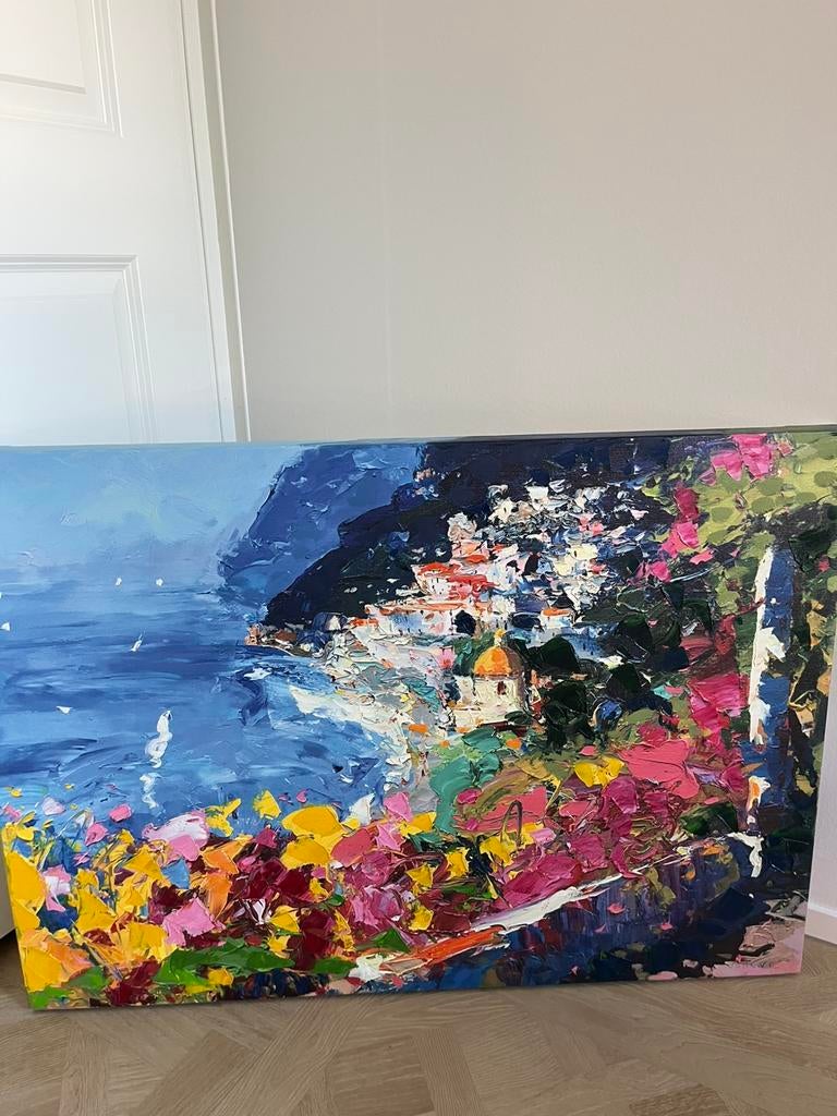 Positano / Amalfi Kust, Antiek en Kunst, Ophalen of Verzenden