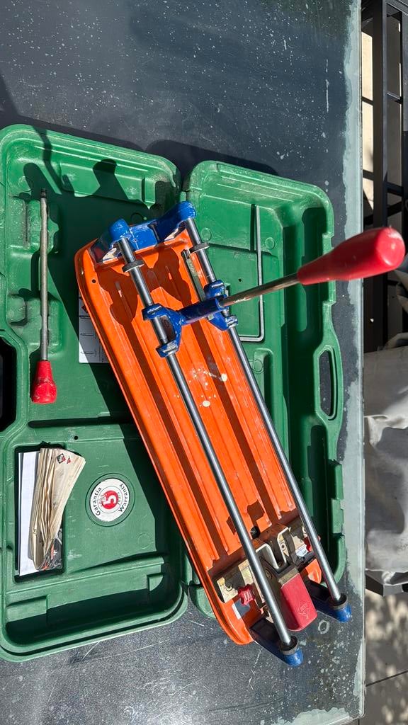 Tegelsnijder Rubi TS-40, Ophalen, Overige materialen, Gebruikt, 60 cm of meer