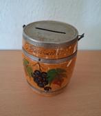 antieke spaarpot, Verzamelen, Spaarpotten, Ophalen of Verzenden, Gebruikt, Metaal of Blik, Overige thema's