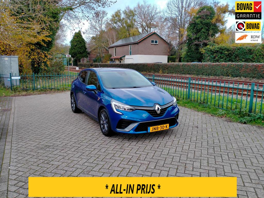 Renault CLIO 1.0 TCe R.S. Line navi cruise stoelvew. ALLINPR, Auto's, Voorwielaandrijving, 12 maanden, Gebruikt, 580 kg