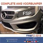 W117 X117 C117 CLA AMG VOORBUMPER COMPLEET + DIAMOND GRIL ZI, Gebruikt, -, Voor, Ophalen of Verzenden