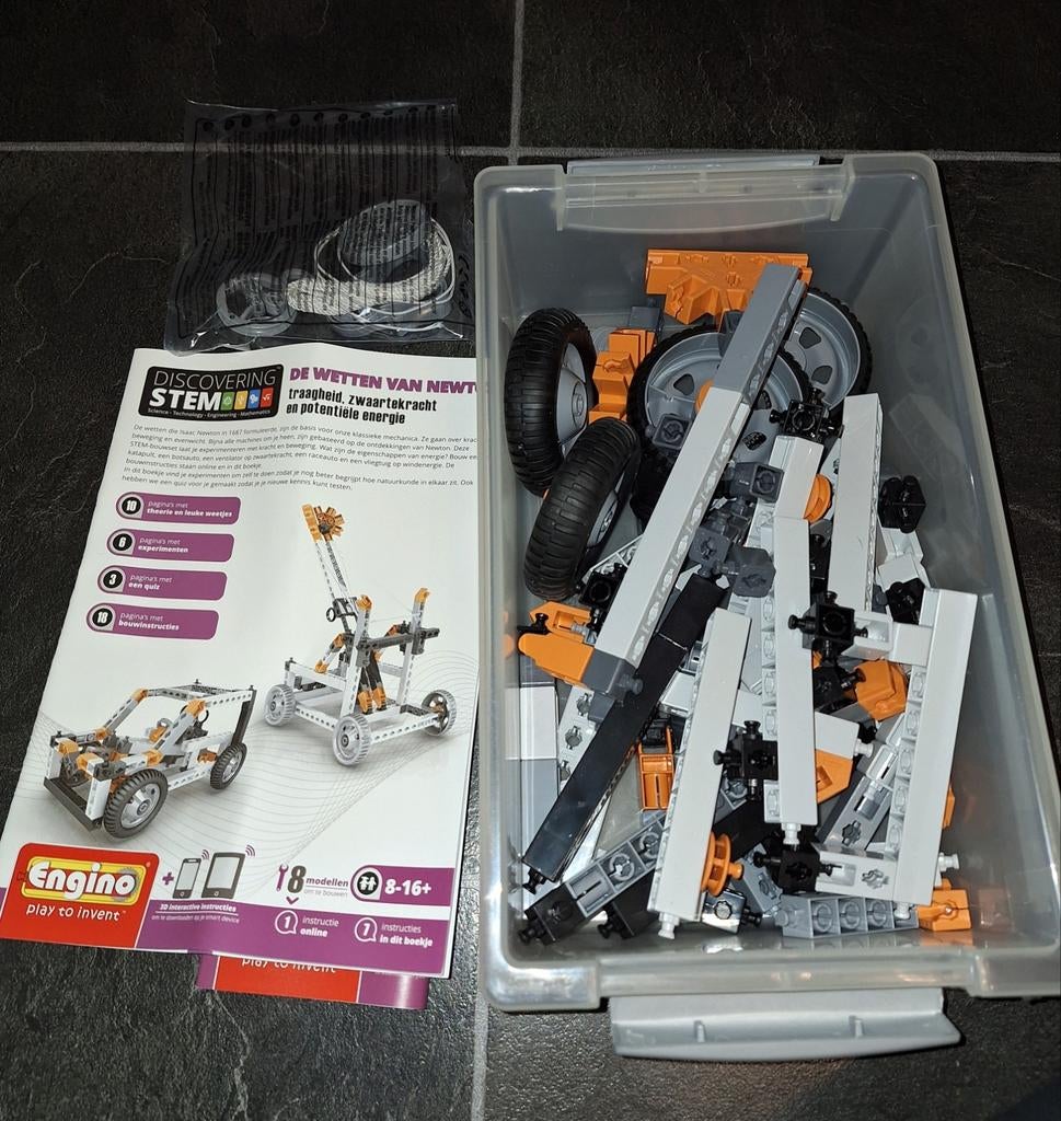 Engino Speelset - 8 Constructies Mogelijk, Ophalen