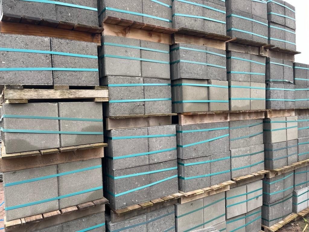 Partij betontegels 30x30x4,5 2e keus, Tuin en Terras, Ophalen of Verzenden, Nieuw, Beton, Terrastegels