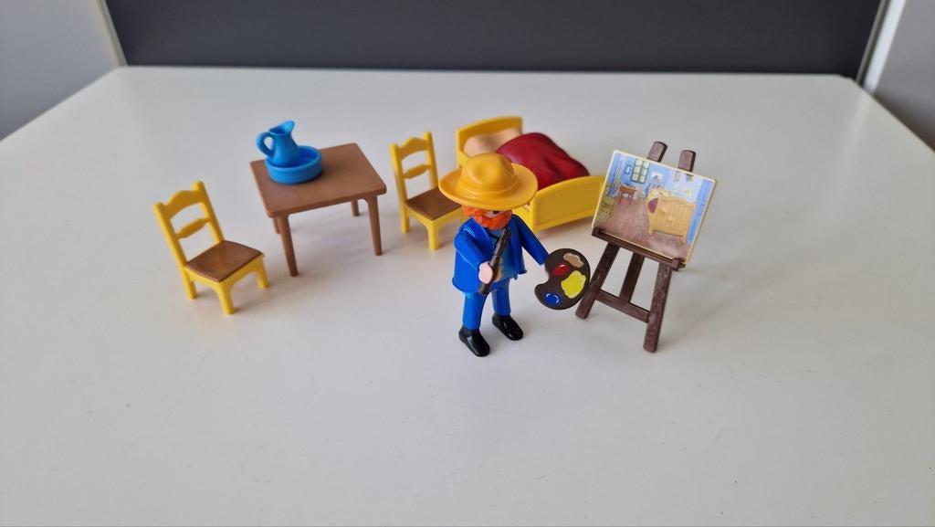 Playmobil 70687 Vincent van Gogh Museum Amsterdam, Kinderen en Baby's, Ophalen of Verzenden, Zo goed als nieuw, Complete set