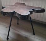 Boomstam bijzettafel donkerbruin, Ophalen, Zo goed als nieuw, Drums of Percussie