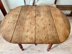 Houten tafel met uitschuifvlakken, Antiek en Kunst, Antiek | Meubels | Tafels, Ophalen