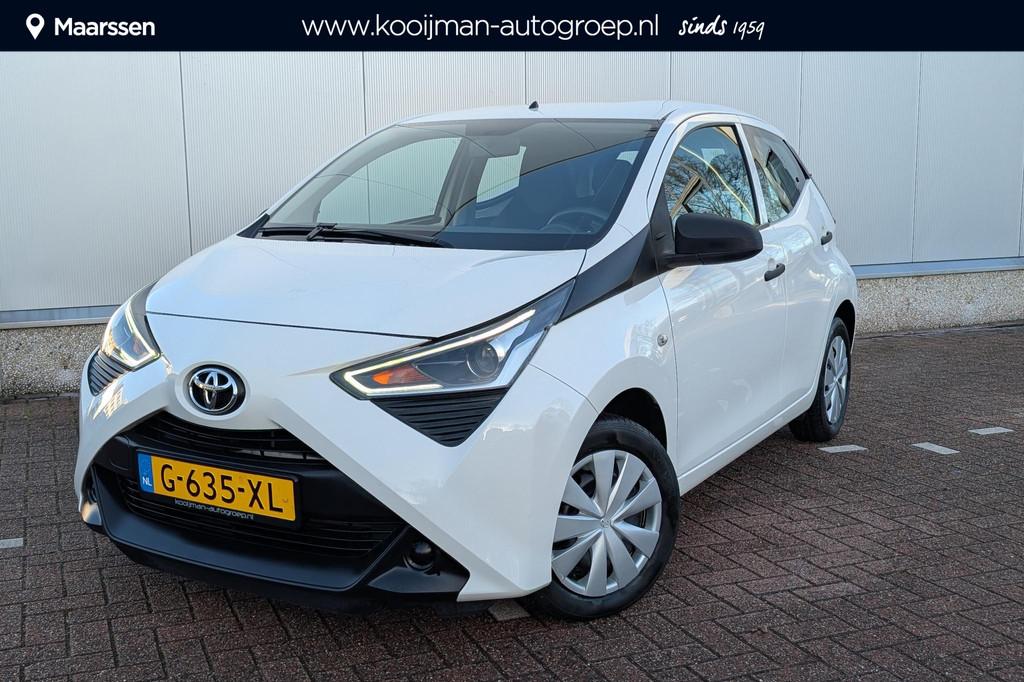 Toyota Aygo 1.0 VVT-i x-fun NL-auto boekjes compleet, aircon, Voorwielaandrijving, Stof, Gebruikt, Euro 6
