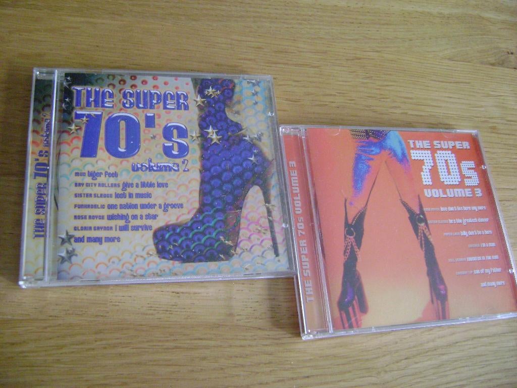 CD's - The Super 70's Volume 2 en 3, Ophalen of Verzenden, Gebruikt, Pop
