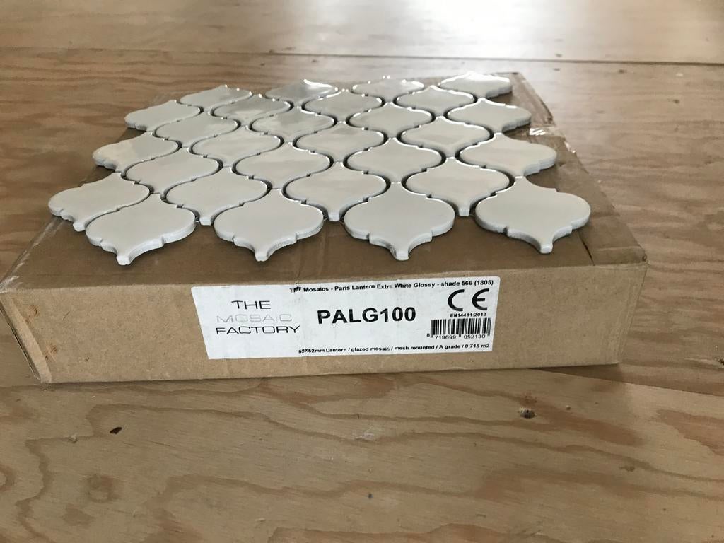1 doos tegels van ‘the mosaic factory’, Doe-het-zelf en Verbouw, Tegels, Ophalen, Minder dan 20 cm, Zo goed als nieuw, Minder dan 5 m²