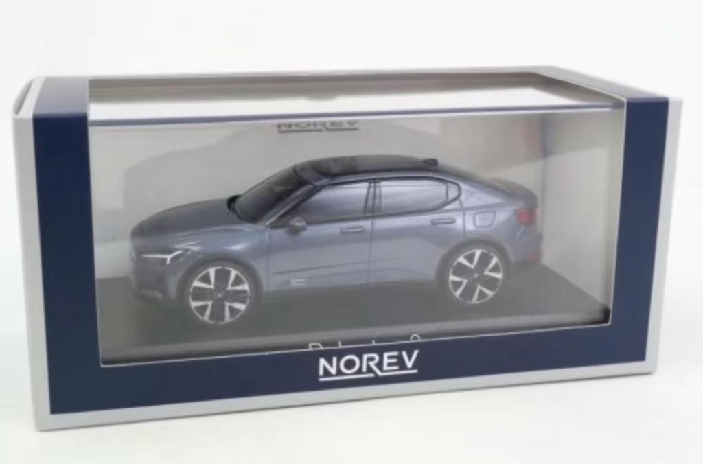 Polestar 2 2024 MIDNIGHT Blauw schaal 1/43 Norev ref. 872011, Verzenden, Nieuw, Auto, Norev