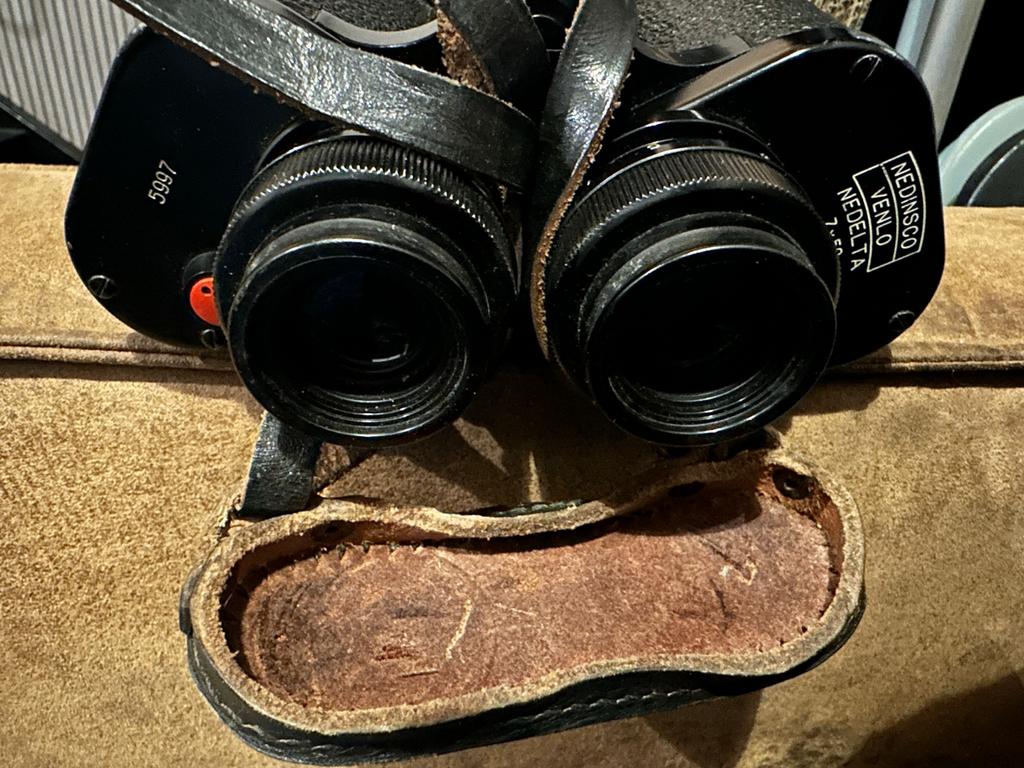 Nedinsco 7x50 Vintage Verrekijker - Nederlands Kwaliteit, Gebruikt, Minder dan 8x, Met hoes of tas, Porro (met knik)