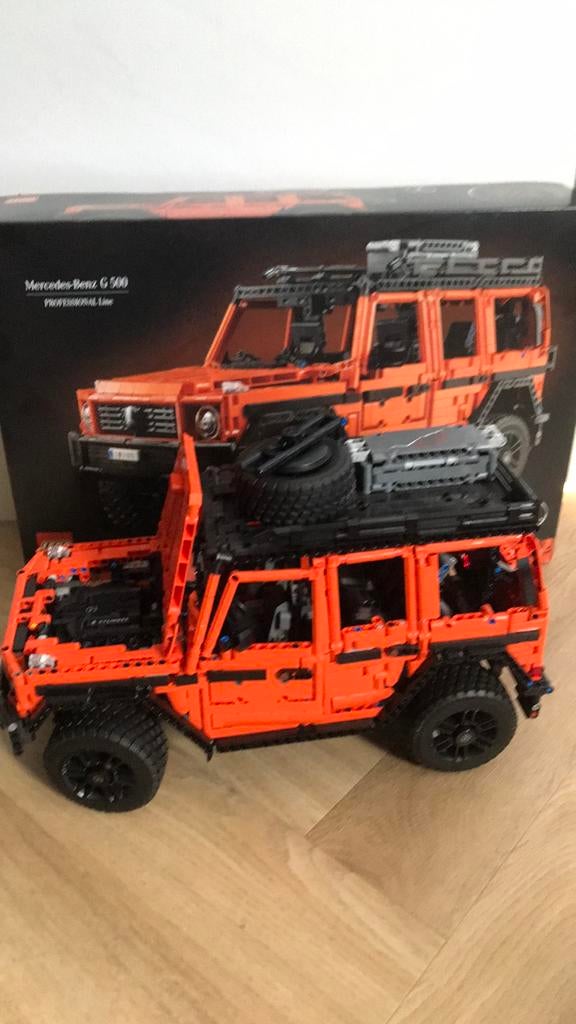 Lego mercedes benz G 500, Ophalen of Verzenden, Zo goed als nieuw