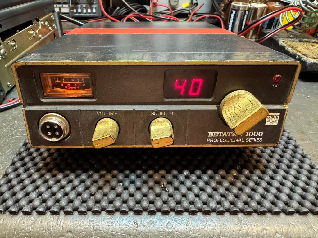 27 mc betatek 1000 40 ch pr incl vzk, Telecommunicatie, Ophalen of Verzenden, Zender en Ontvanger