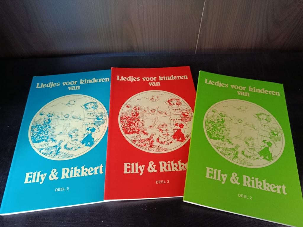 Elly en Rikkert boeken serie vintage, Boeken, Ophalen of Verzenden, Gelezen