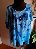 Tuniek one size m l xl xxl, Ophalen of Verzenden, Gedragen, Blauw, Jurk