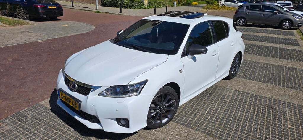 Lexus CT 200h F-Sport Line 1.8 Hybrid full option, Auto's, Lexus, Euro 5, Achterwielaandrijving, Wit, 1798 cc