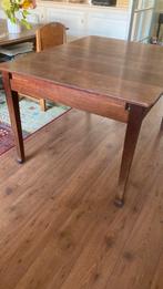 Eettafel, 4 tot 8 personen, vintage,  kersenhout, Ophalen, Gebruikt, 100 tot 150 cm, 50 tot 100 cm
