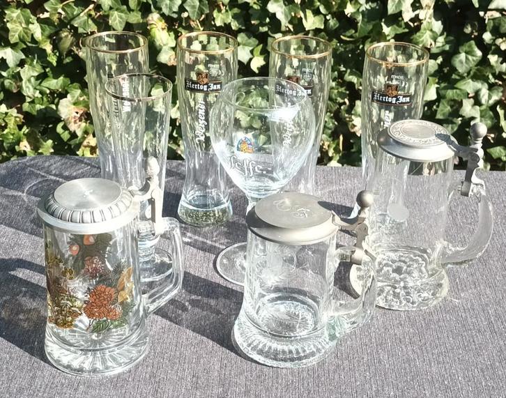 Bierglazen en glazen bierpullen, Verzamelen, Biermerken, Gebruikt, Glas of Glazen, Overige merken, Ophalen of Verzenden