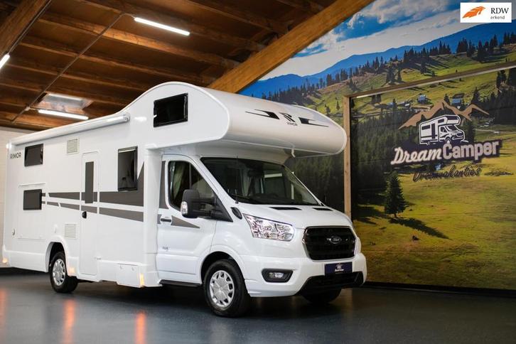 Rimor Kilig 50 Unieke camper 6 vaste slaapplaatsen!, Caravans en Kamperen, Campers, Bedrijf, Overige merken, Diesel, Handgeschakeld