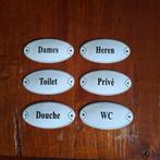 emaille deurbordjes inrichting, Ophalen of Verzenden