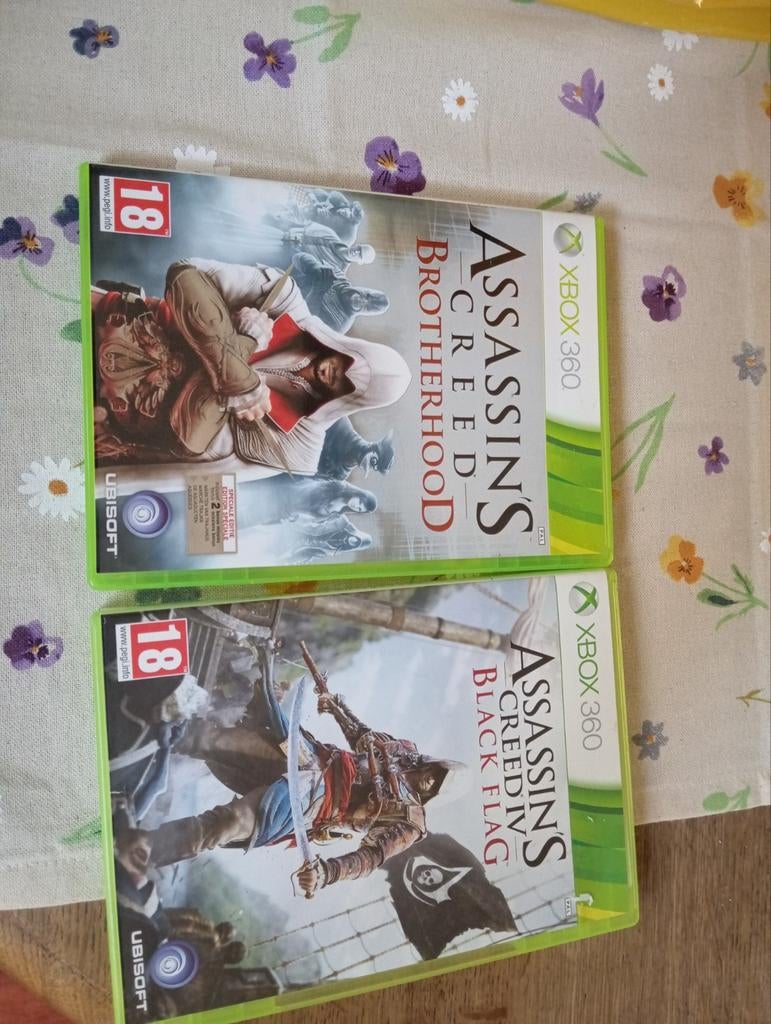 Assassin's Creed Brotherhood & Black Flag Xbox 360, Avontuur en Actie, Online, Gebruikt, Vanaf 18 jaar