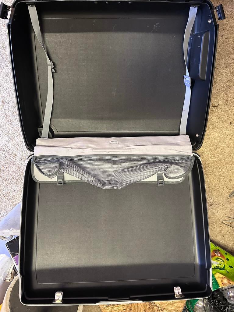 Samsonite Koffer Zwart - Stevig en Ruim, Sieraden, Tassen en Uiterlijk, Koffers, Gebruikt, Hard kunststof, 45 tot 55 cm, Slot