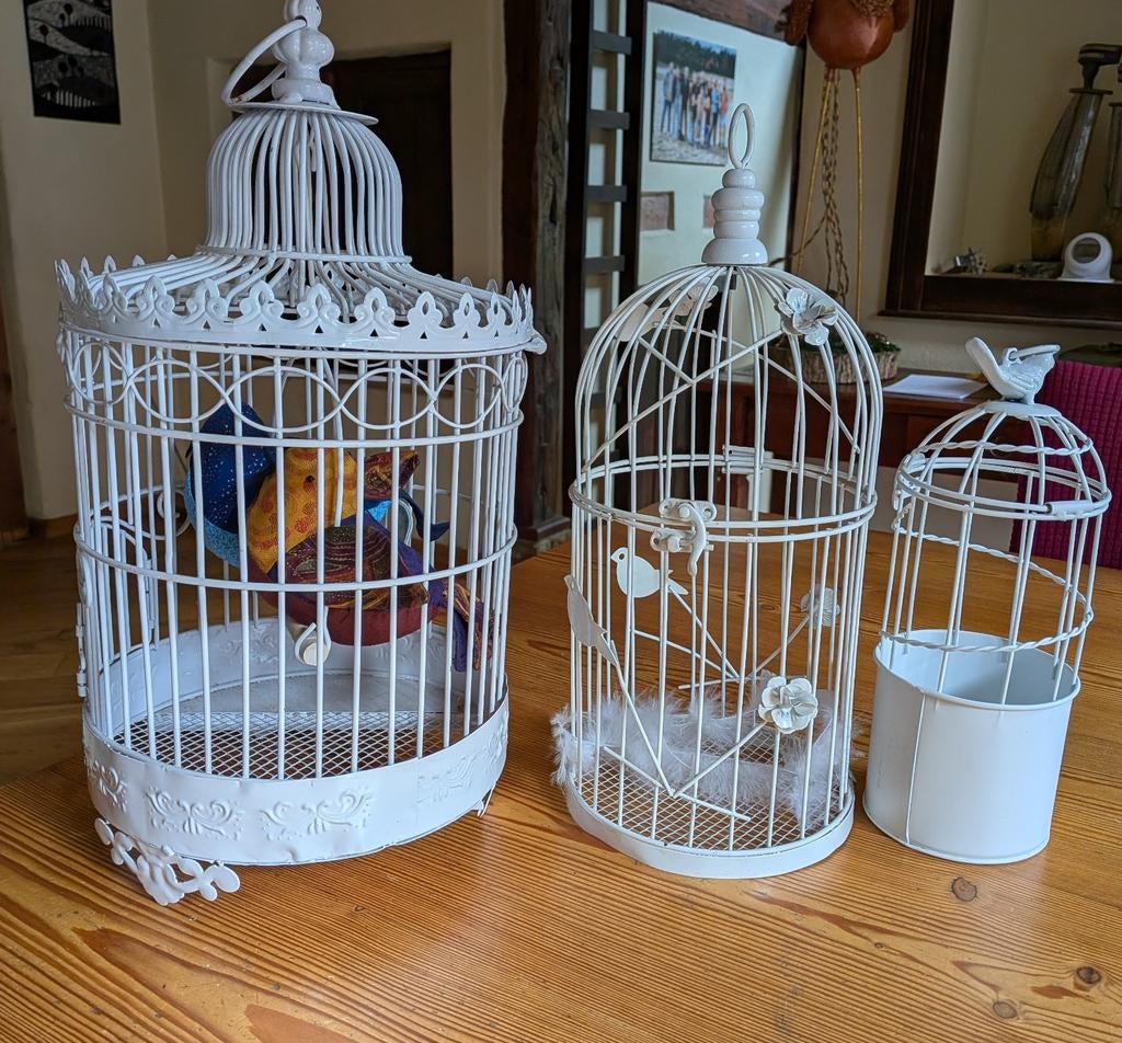 Vogelkooi sier, Ophalen of Verzenden, Gebruikt