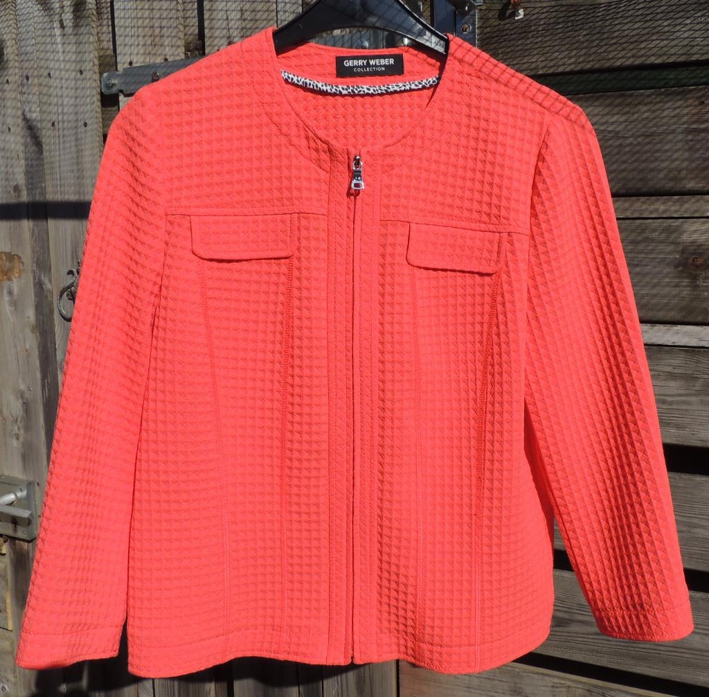 Gerri Weber jasje met bijpassende rok, Kleding | Dames, Jasjes, Kostuums en Pakken, Kostuum of Pak, Maat 42/44 (L), Oranje, Ophalen of Verzenden