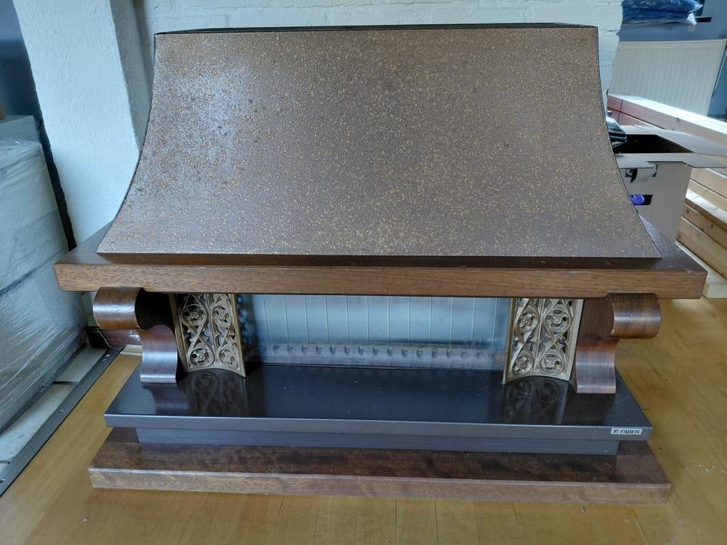 Faber Gashaard 9kW - Klassieke Vrijstaande Haard, Ophalen, Gebruikt, Vrijstaande haard, Gashaard