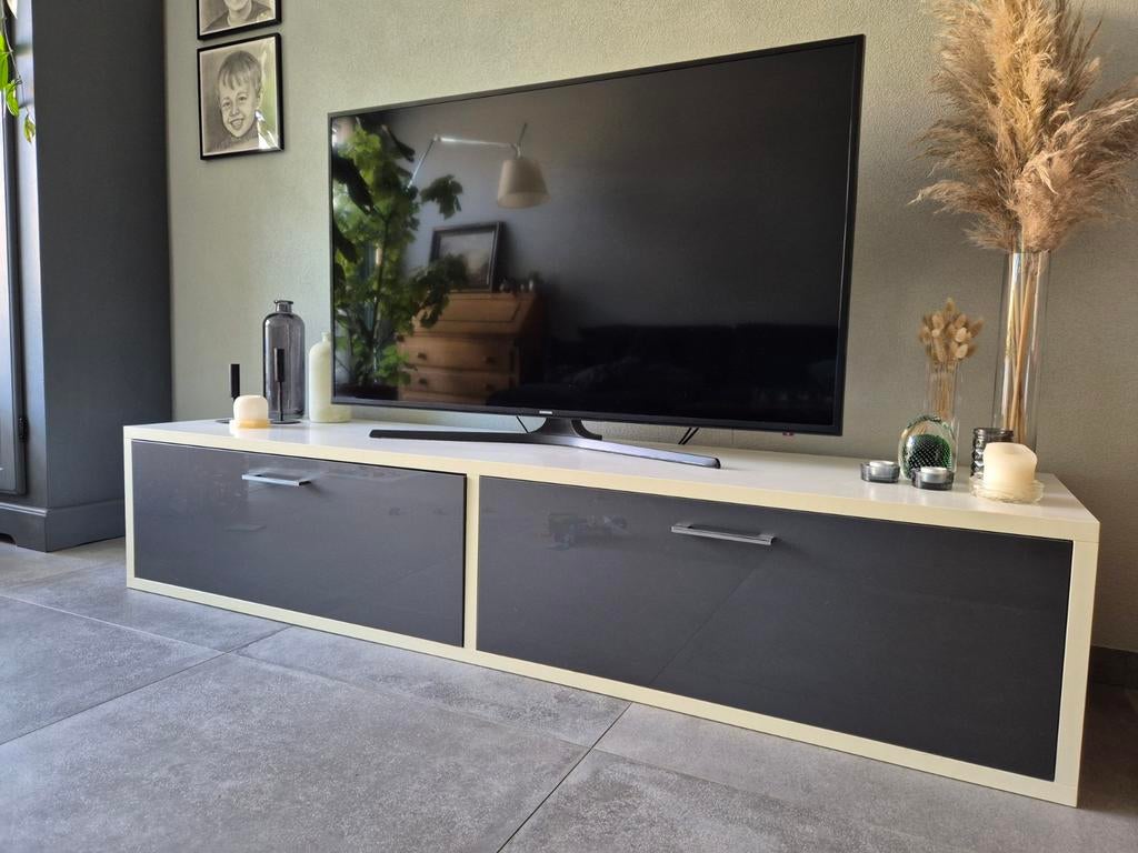 Lundia TV meubel - 200x40x50 cm, Ophalen, Overige materialen, Gebruikt, 200 cm of meer