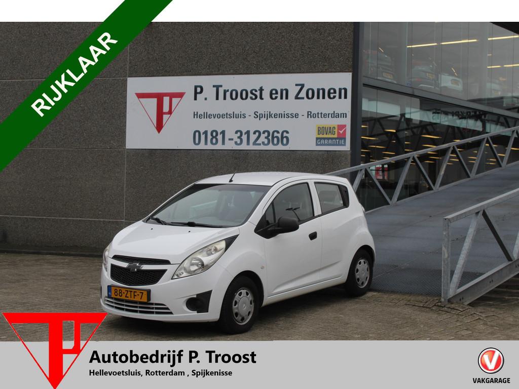 Chevrolet Spark 1.0 16V LS Bi-Fuel Airco/Benzine/LPG G3/Blue, Auto's, Chevrolet, Voorwielaandrijving, Euro 5, Stof, 4 cilinders