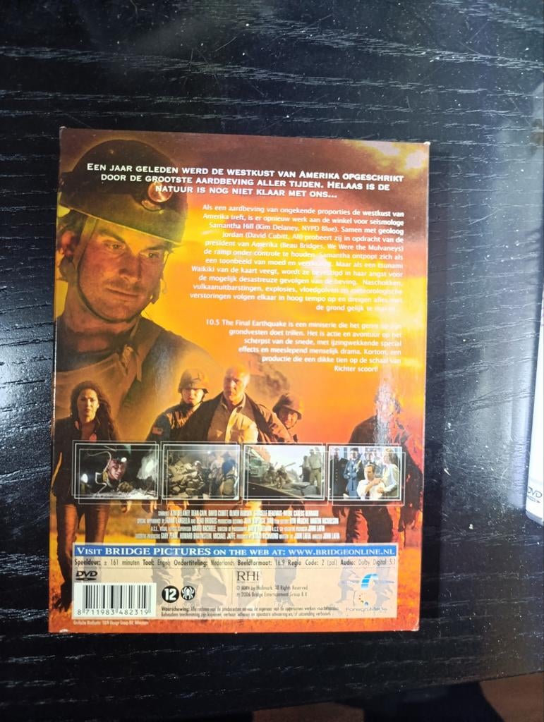 10.5 The Final Earthquake DVD - Zo goed als nieuw, Vanaf 12 jaar, Ophalen of Verzenden, Zo goed als nieuw, Actiethriller