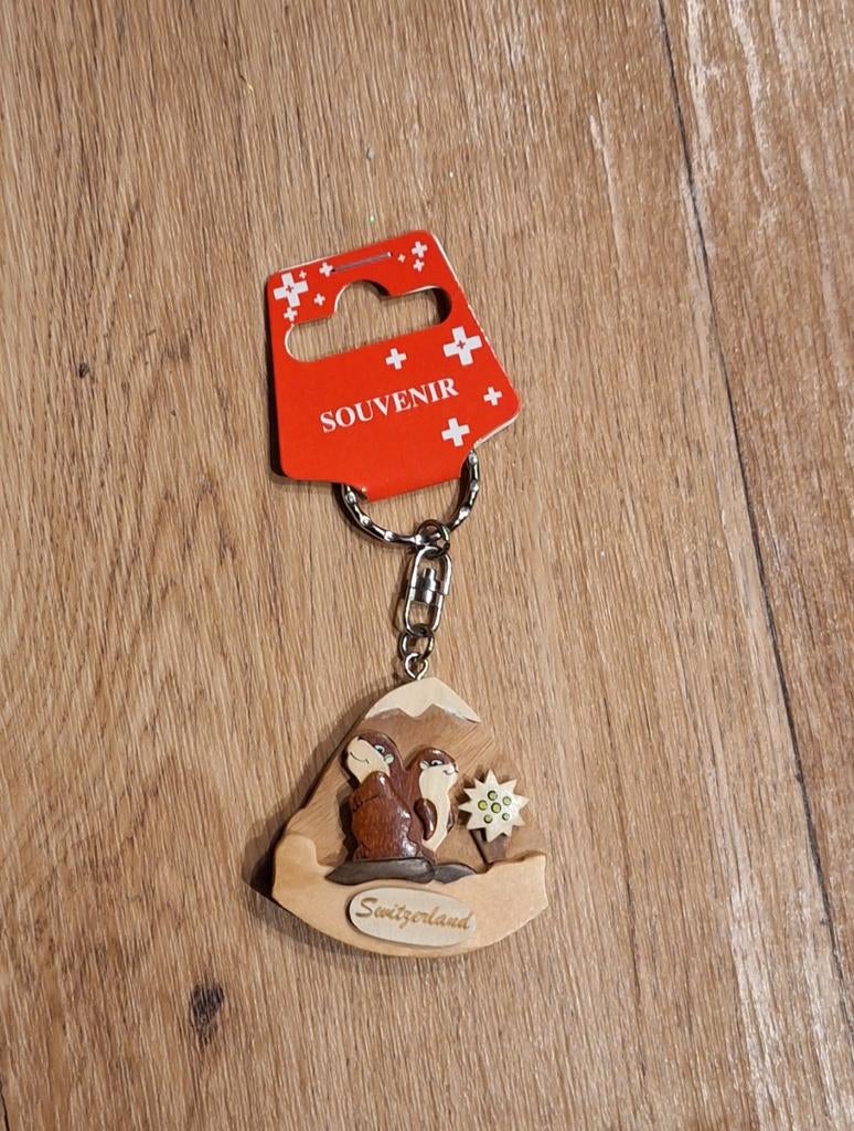 Zwitserland Souvenir Sleutelhanger - Nieuw, Verzamelen, Ophalen of Verzenden, Nieuw, Stad of Land