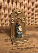 Klein devotiebeeldje heilige Maria met kind Jezus, Verzamelen, Ophalen of Verzenden, Zo goed als nieuw, Beeld(je)