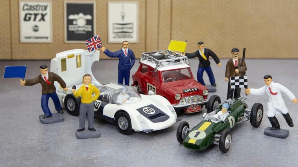 CORGI Racebaan officials set schaal 1/43 CORGI NEW ref. 1503, Hobby en Vrije tijd, Modelauto's | 1:43, Verzenden, Nieuw, Overige typen