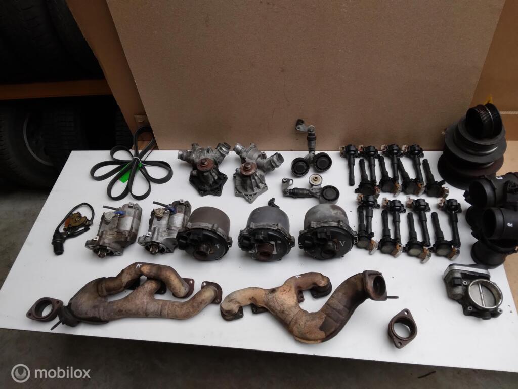 M62 Startmotor Dynamo Aircopomp Bobine Spruitstuk 4.4 V8 X5, Land Rover, Ophalen of Verzenden, Gebruikt, Land Rover