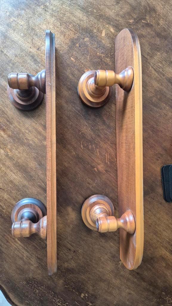 Antiek / vintage planchet / wandplank / spiegelplank 3 stuks, Antiek en Kunst, Antiek | Woonaccessoires, Ophalen of Verzenden