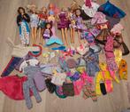 Barbieset met ken, kindje, veel kleding en schoenen, Ophalen of Verzenden, Meisje