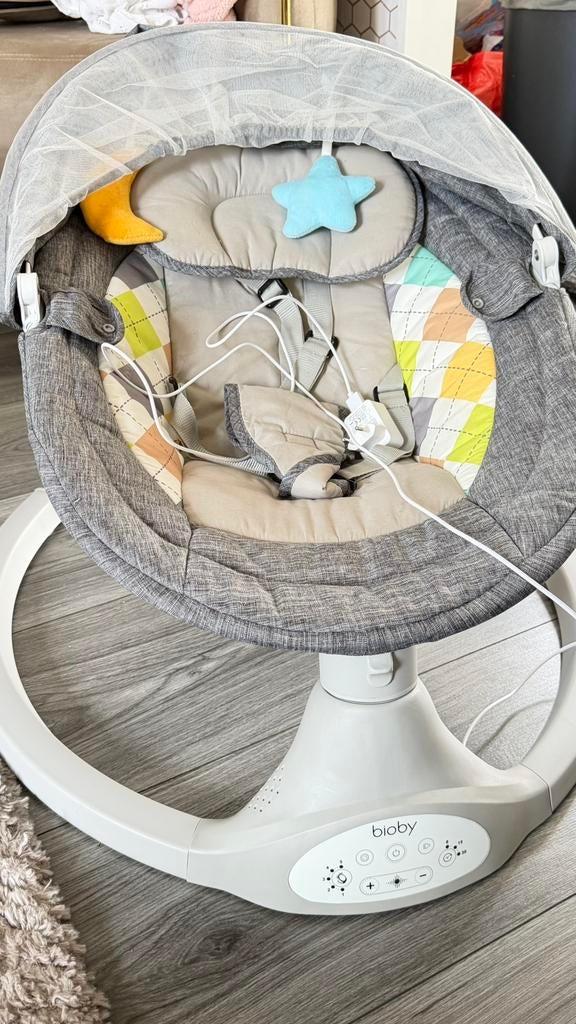 baby schommelstoel, Ophalen, Zo goed als nieuw