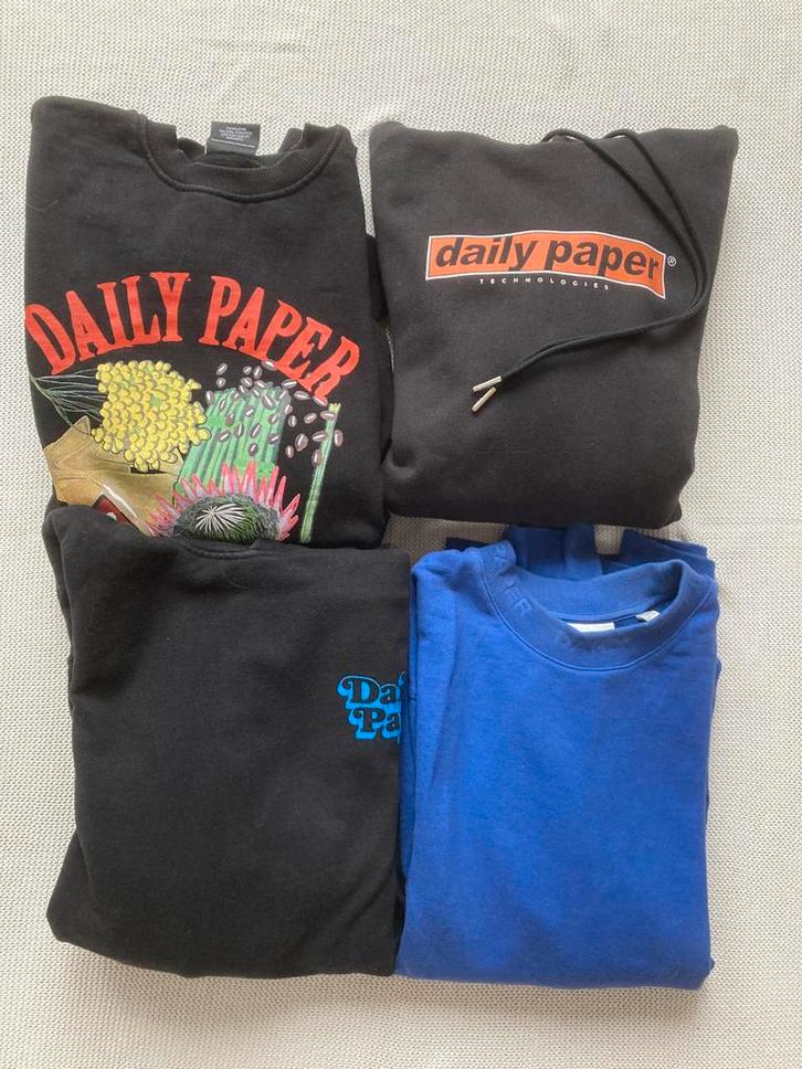 Daily Paper, Daily Paper, Daily Paper, Daily Paper, Kleding | Heren, T-shirts, Gedragen, Maat 48/50 (M), Ophalen of Verzenden