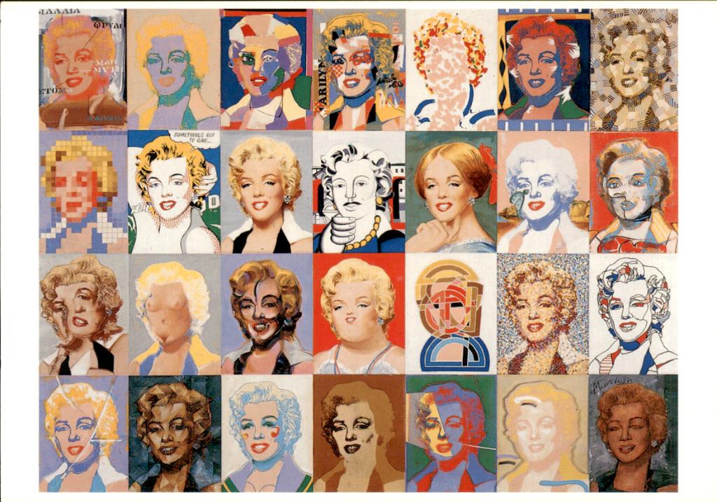 Marilyn Monroe door Paul Giovanopoulos 1989, Verzenden, 1980 tot heden, Ongelopen, Sterren en Beroemdheden