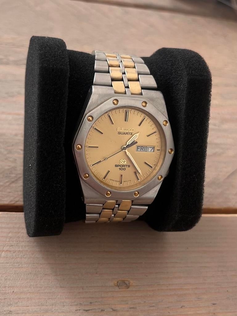 Originele seiko uit 1990, Ophalen of Verzenden, Zo goed als nieuw, Staal, Seiko