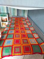 Sprei, retro, boho van gehaakt katoen., Ophalen of Verzenden, Tweepersoons, Overige typen